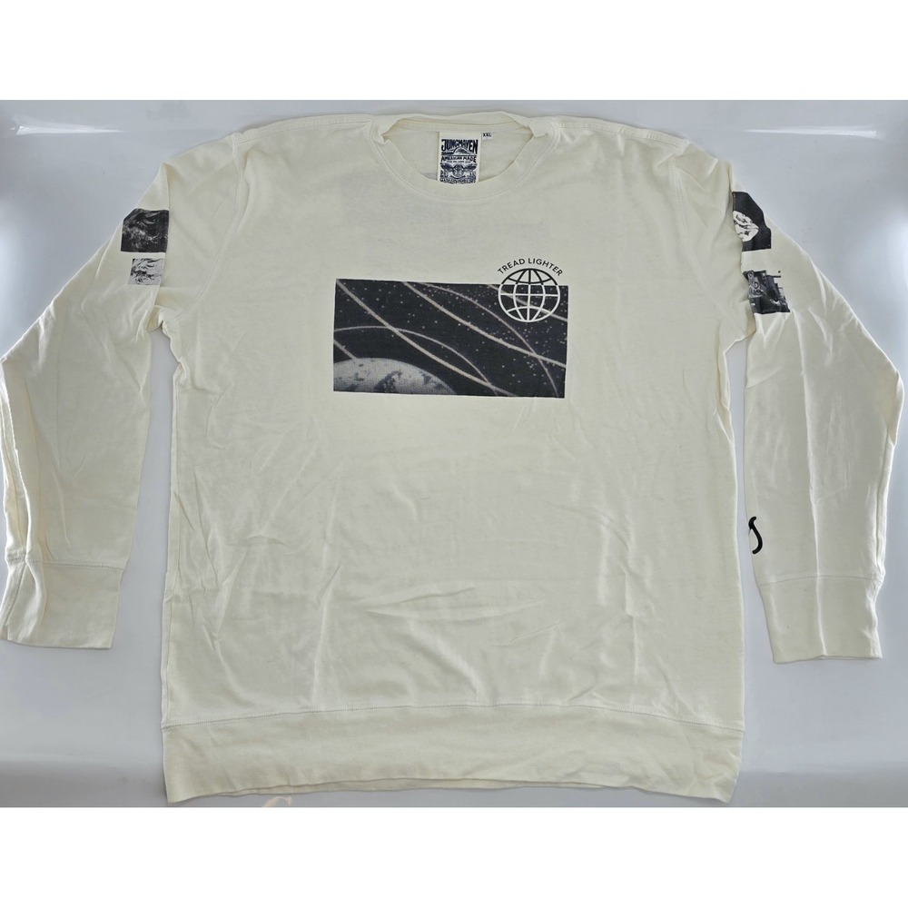 Jungmaven Long Sleeve Tee Hemp & Organic Cotton TREADLIGHTER All Over Print XXL